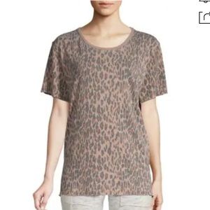 Free People Tourist Tee Leopard